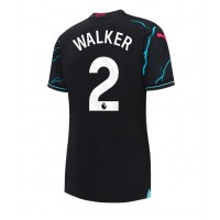 Maglie da calcio Manchester City Kyle Walker #2 Terza Maglia Femminile 2023-24 Manica Corta